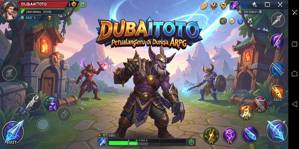 Gameplay seru DUBAITOTO dengan aksi memukau dan karakter beragam.