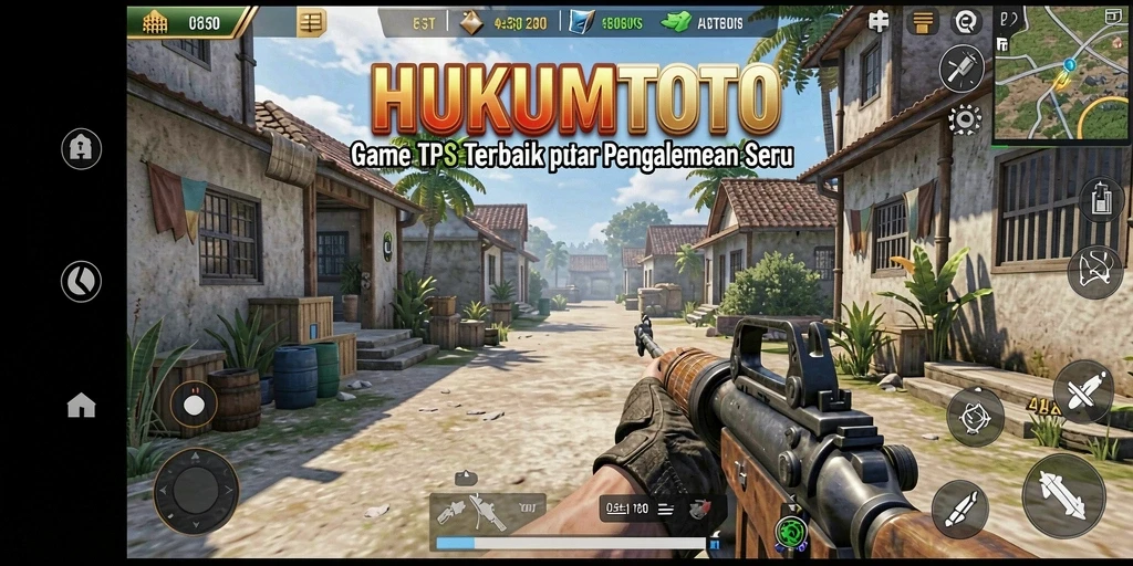 Gameplay HUKUMTOTO yang penuh aksi dan tantangan.