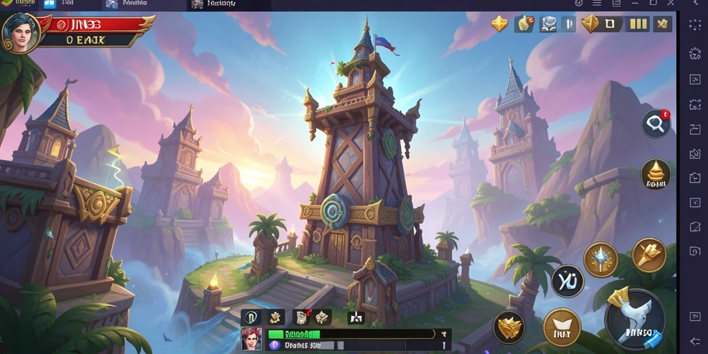 Screenshot utama JIN33 menampilkan aksi gameplay Tower Defense yang mendebarkan.