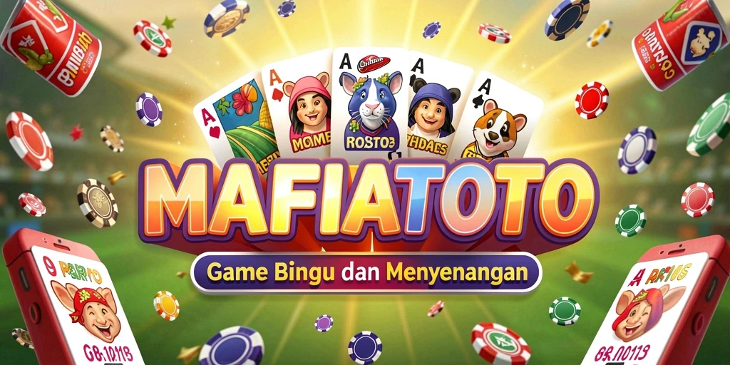 Tampilan gameplay seru MAFIATOTO yang menampilkan bingo interaktif.