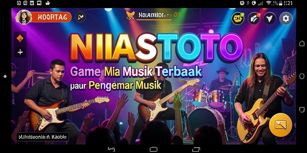 Tampilan menarik dari gameplay NIASTOTO yang penuh warna dan dinamis.