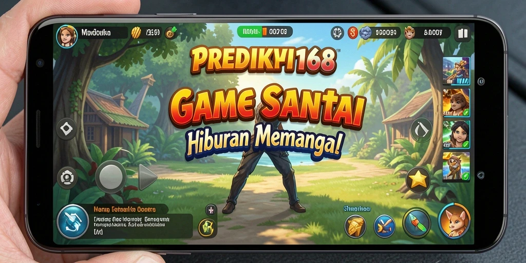 Screenshot PREDIKSI168 menampilkan aksi gameplay yang seru dan penuh warna.