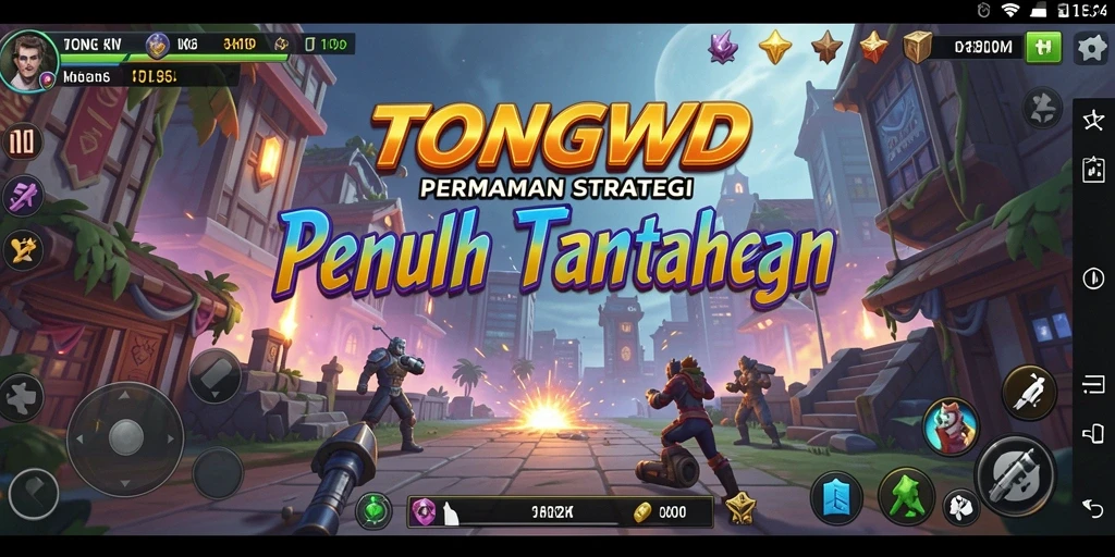 Tampilan gameplay menakjubkan dari TONGWD yang penuh strategi.