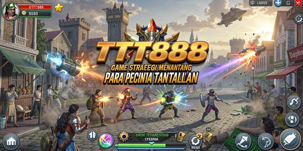 Tampilan gameplay TTT888 yang strategis dan interaktif.