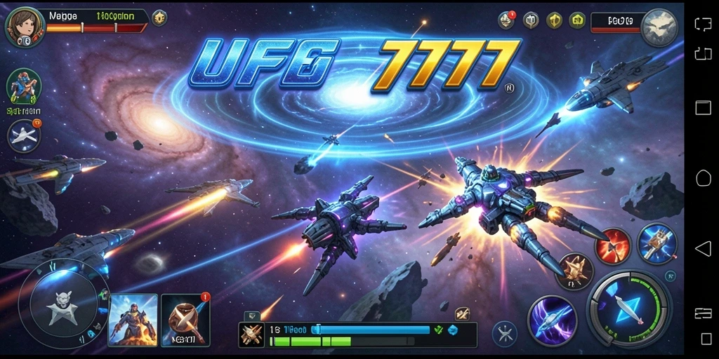 Tampilkan aksi seru dalam pertempuran luar angkasa dengan gameplay UFO777.
