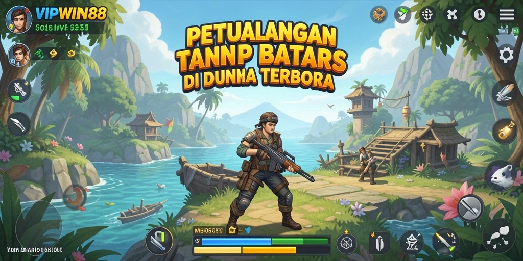 Gameplay menarik dalam dunia terbuka yang luas.